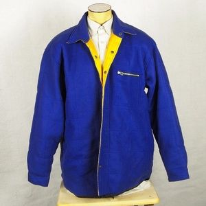 Utility Reversible Fleece Waterproof Men Jacket